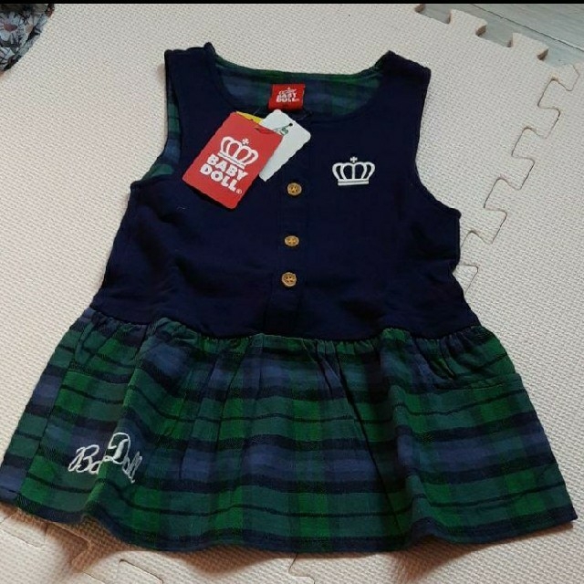 BABYDOLL(ベビードール)のベビードール ワンピース 90 キッズ/ベビー/マタニティのキッズ服女の子用(90cm~)(ワンピース)の商品写真