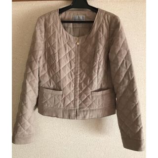 エムプルミエ(M-premier)の美品☆M-PREMIER☆エムプルミエ☆ジャケット☆34サイズ(ノーカラージャケット)