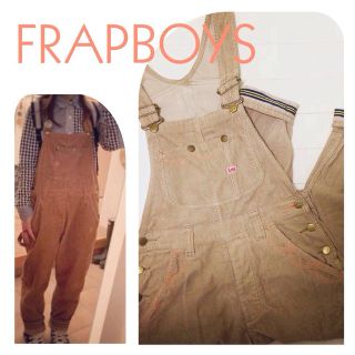 フラボア(FRAPBOIS)のお値下げ！フラボア×Leeオーバーオール(サロペット/オーバーオール)