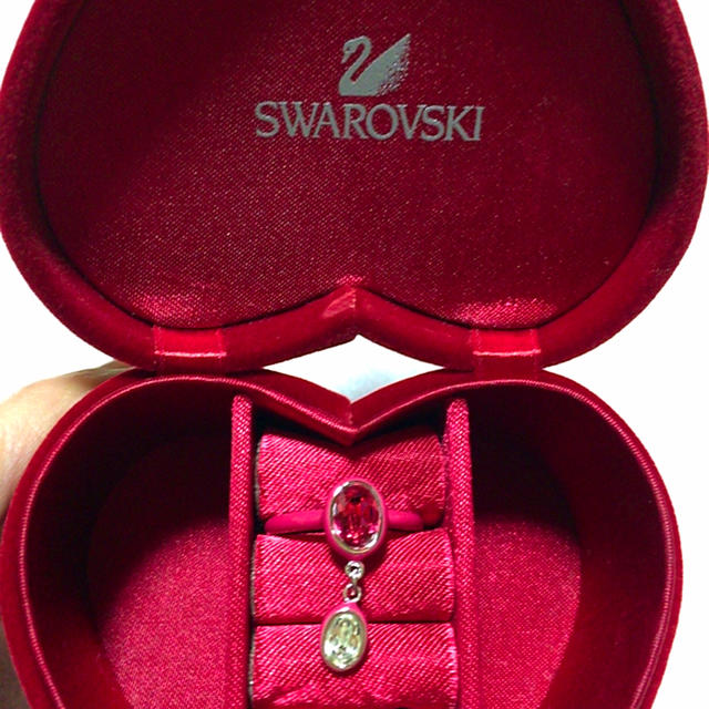 SWAROVSKI(スワロフスキー)の超美品ｽﾜﾛﾌｽｷｰ指輪 レディースのアクセサリー(リング(指輪))の商品写真