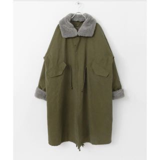 ケービーエフ(KBF)の新品▷KBF＊4way ミリタリーコート     KHAKI(ロングコート)