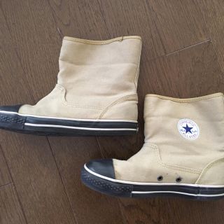 コンバース(CONVERSE)のコンバース、もこもこヒョウ柄付 20㎝(スニーカー)