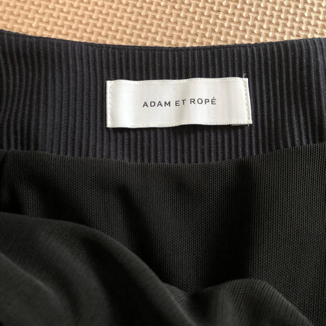 Adam et Rope'(アダムエロぺ)のADAM ET ROPE' アダムエロペ ★ひざ丈スカート 36 ネイビー レディースのスカート(ひざ丈スカート)の商品写真
