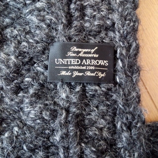 UNITED ARROWS(ユナイテッドアローズ)のユナイテッド アローズ　マフラー メンズのファッション小物(マフラー)の商品写真