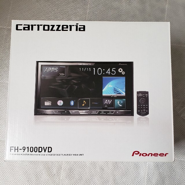 Pioneer(パイオニア)の7.0V型ﾜｲﾄﾞVGAﾓﾆﾀ DSPﾒｲﾝﾕﾆｯﾄ　FH-9100DVD 自動車/バイクの自動車(カーオーディオ)の商品写真