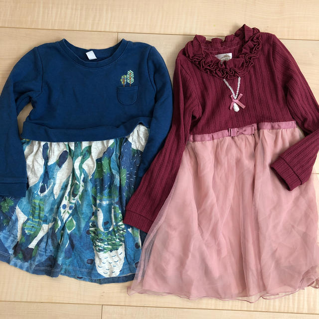 110 ワンピース キッズ/ベビー/マタニティのキッズ服女の子用(90cm~)(ワンピース)の商品写真