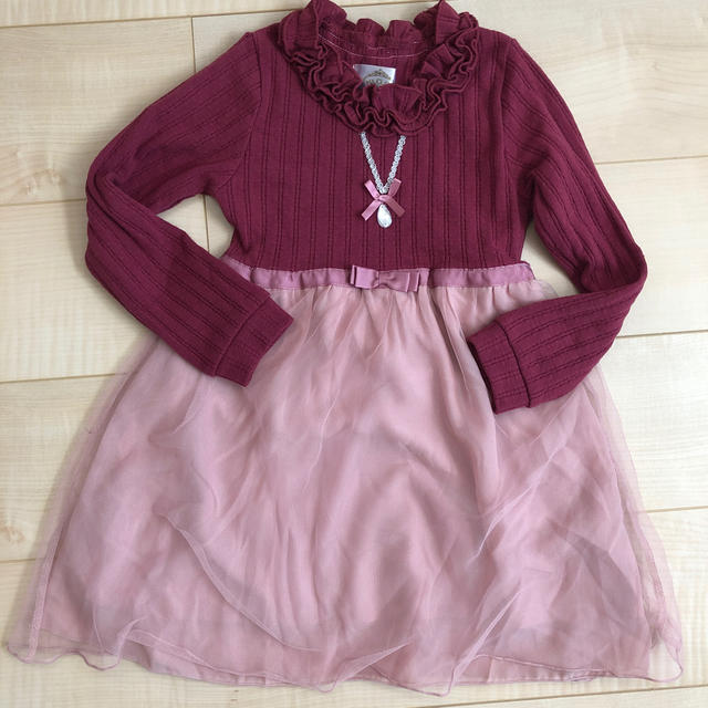 110 ワンピース キッズ/ベビー/マタニティのキッズ服女の子用(90cm~)(ワンピース)の商品写真