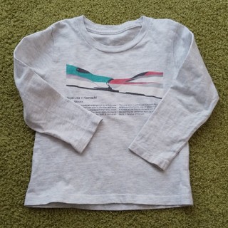 グラニフ(Design Tshirts Store graniph)のグラニフ はやぶさ&こまち連結 ロンT 110センチ(Tシャツ/カットソー)