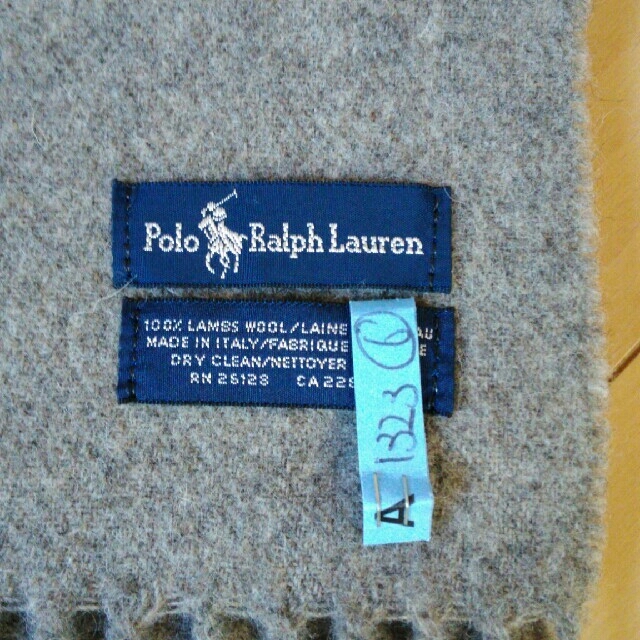 POLO RALPH LAUREN(ポロラルフローレン)のPolo Ralph Lauren マフラー　 メンズのファッション小物(マフラー)の商品写真