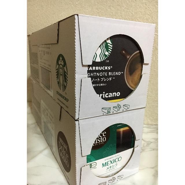 Nestle(ネスレ)のネスカフェ ドルチェ グスト スターバックス ブレンド×3箱、メキシコ×3箱 食品/飲料/酒の飲料(コーヒー)の商品写真