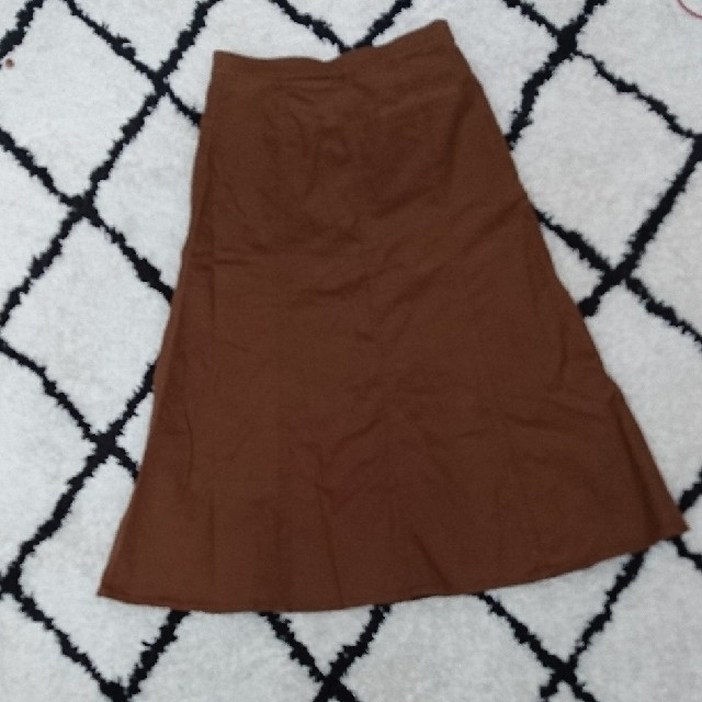 UNIQLO(ユニクロ)のUNIQLO チノフロントボタンロングスカート レディースのスカート(ロングスカート)の商品写真