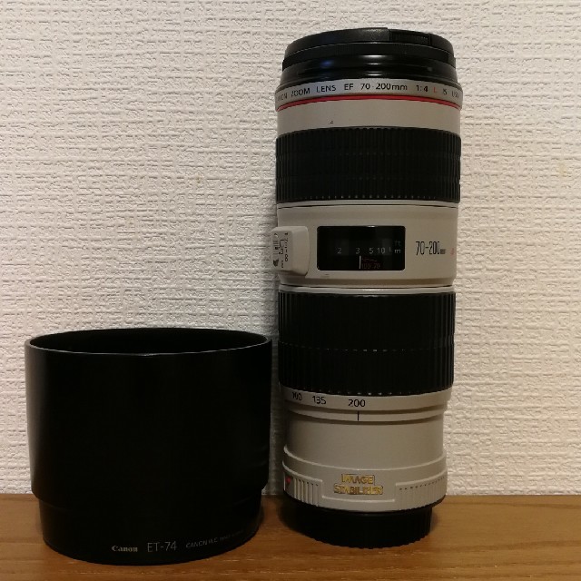 Canon(キヤノン)のCanon EF 70-200mm F4L IS USM スマホ/家電/カメラのカメラ(レンズ(ズーム))の商品写真