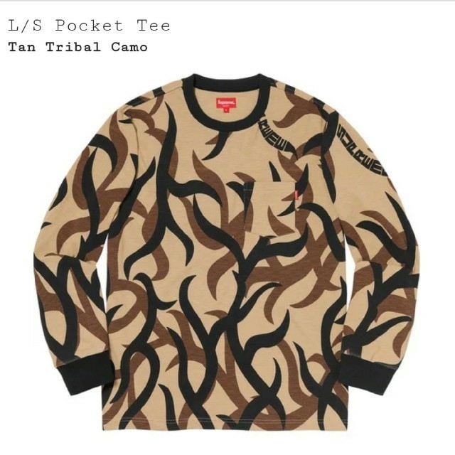 Supreme(シュプリーム)のシュプリーム L/S pocket Tee
サイズ M
新品！

 メンズのトップス(Tシャツ/カットソー(七分/長袖))の商品写真