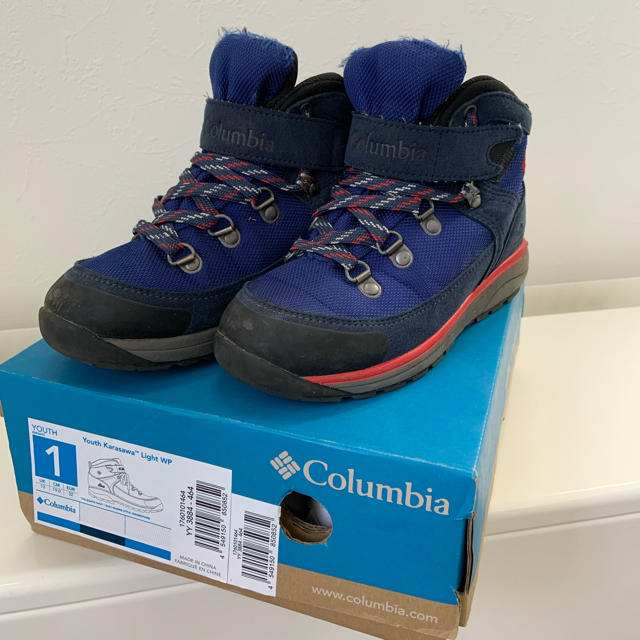 Columbia(コロンビア)のコロンビア　トレッキングシューズ　キッズ　19センチ キッズ/ベビー/マタニティのキッズ靴/シューズ(15cm~)(アウトドアシューズ)の商品写真