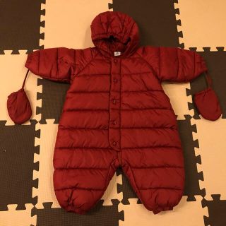 プチバトー(PETIT BATEAU)のプチバトー ジャンプスーツ 18m 防寒着(カバーオール)