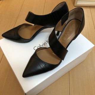 カルバンクライン(Calvin Klein)のカルバンクライン パンプス ブラック 36(ハイヒール/パンプス)