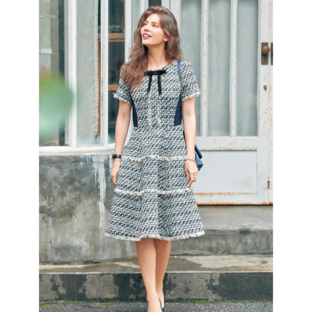 激安の 大人気即完売♡美品♡chestyツイード ワンピース♡ ilam.org