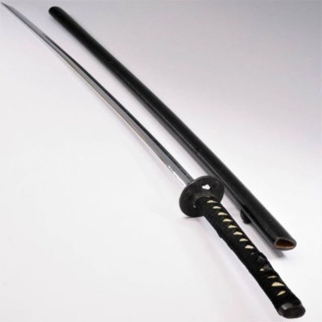 鉄鍔の模造刀 エンタメ/ホビーの美術品/アンティーク(武具)の商品写真