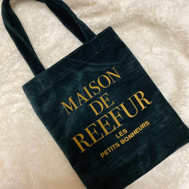 Maison de Reefur(メゾンドリーファー)の【数回使用】MAISON DE REEFUR ミニベロアバック レディースのバッグ(ハンドバッグ)の商品写真