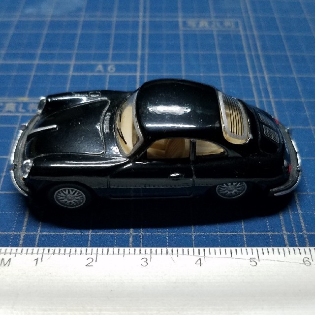 Porsche(ポルシェ)の1/72 ポルシェ356 ブラック エンタメ/ホビーのおもちゃ/ぬいぐるみ(ミニカー)の商品写真
