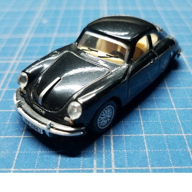Porsche(ポルシェ)の1/72 ポルシェ356 ブラック エンタメ/ホビーのおもちゃ/ぬいぐるみ(ミニカー)の商品写真