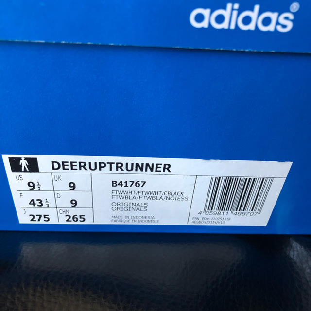 adidas(アディダス)のadidas DEERUPT RUNNER アディダス ディーラプト ランナー メンズの靴/シューズ(スニーカー)の商品写真