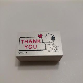 スヌーピー(SNOOPY)のスヌーピー❤️THANK YOUスタンプ はんこ(はんこ)