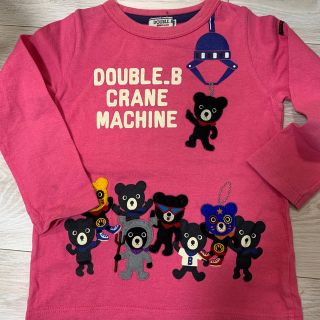 ダブルビー(DOUBLE.B)のダブルB ロンT ワッペン (Tシャツ/カットソー)