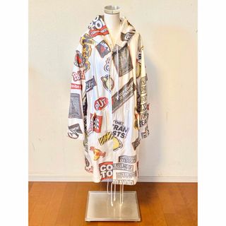 Doublet ジャガードモッズコート 17ss M white ジャガード(モッズコート)