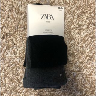 ザラキッズ(ZARA KIDS)のZARA無印タイツ2色セット(靴下/タイツ)