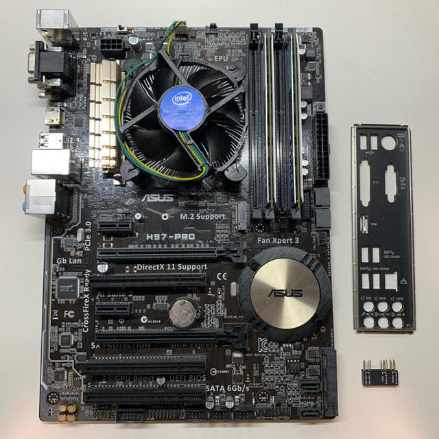 ASUS H97 PRO マザーボード CPU メモリ セット