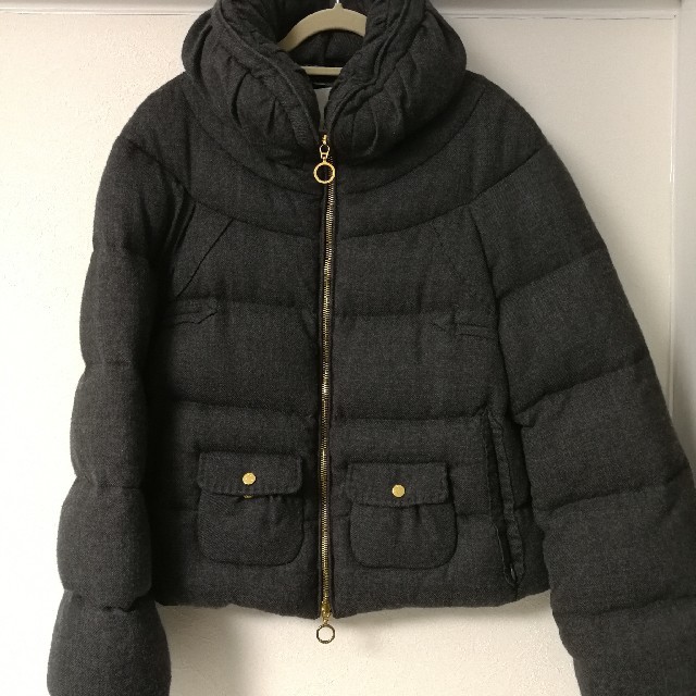 MONCLER - モンクレール MONCLER ショートダウンコート グレー ウールの通販 by こたちゃん｜モンクレールならラクマ