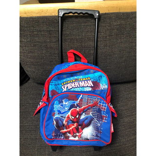 マーベル(MARVEL)のスパイダーマン　バックパック　キッズ　スーツケース　持ち手(バッグパック/リュック)