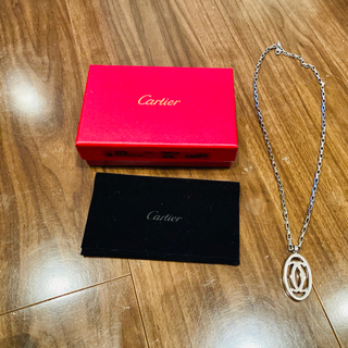 Cartier - 本日限定❗️カルティエ ネックレス シルバー ロゴ 定番 ...