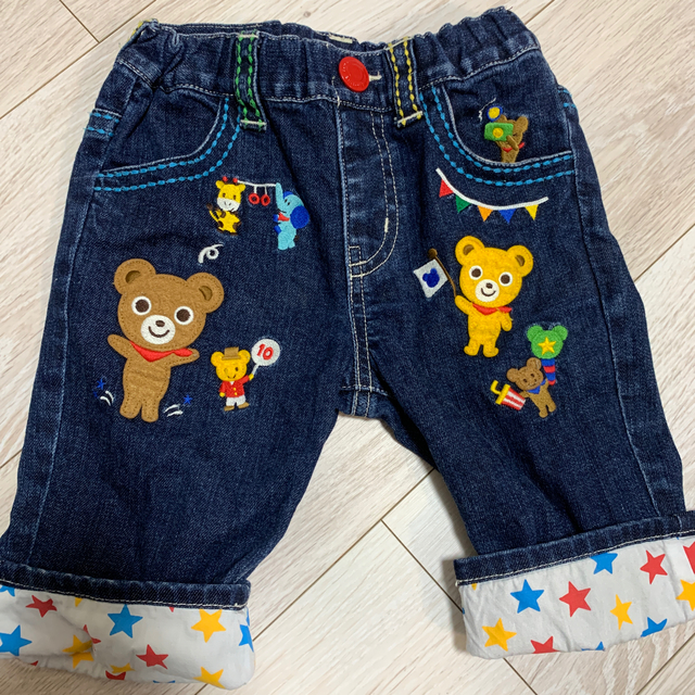 mikihouse(ミキハウス)のプッチー  豪華ハーフパンツ キッズ/ベビー/マタニティのキッズ服男の子用(90cm~)(パンツ/スパッツ)の商品写真