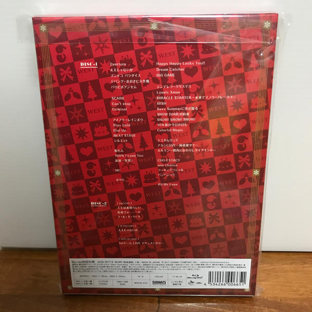 ジャニーズWEST 1stドーム LIVE 24(ニシ)から感謝 届けます。 2