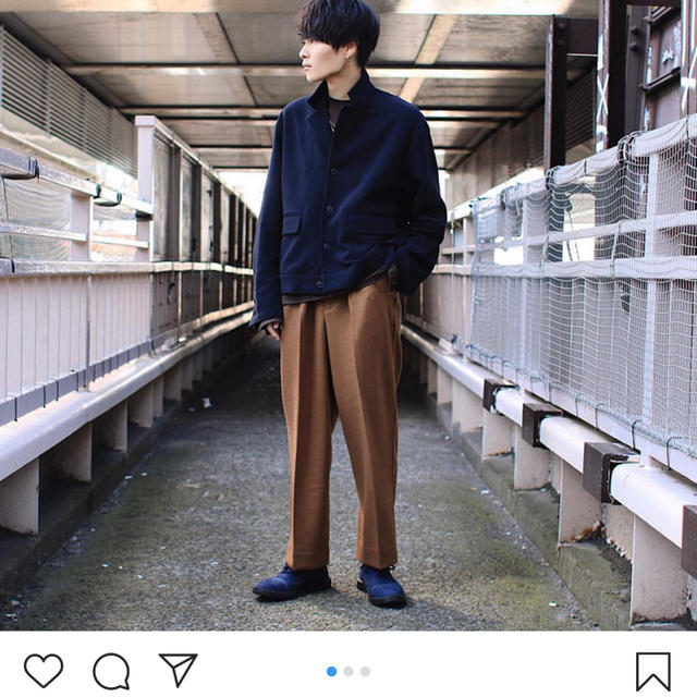 YOKE 19SS 1TUCK WIDE TROUSERS