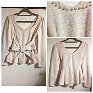 リュクスローズ(Luxe Rose)のAmi様専用♡ペプラムトップス(カットソー(長袖/七分))