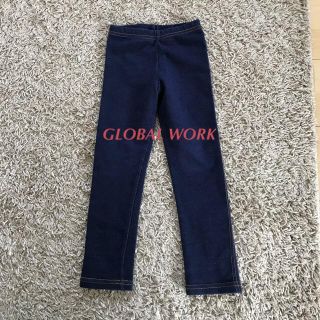 グローバルワーク(GLOBAL WORK)のグローバルワーク デニム風 レギンス Sサイズ(パンツ/スパッツ)