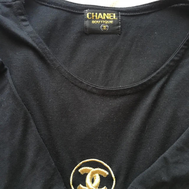 CHANEL BOUTIQUE メンズTシャツ ブラック メンズのトップス(Tシャツ/カットソー(半袖/袖なし))の商品写真