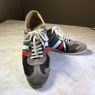 ドルチェ&ガッバーナ(DOLCE&GABBANA) カモフラ スニーカー(メンズ)の