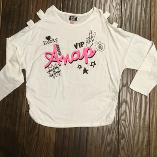 アナップキッズ(ANAP Kids)のアナップ長袖シャツ(Tシャツ/カットソー)