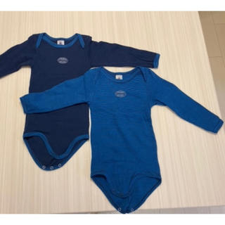 プチバトー(PETIT BATEAU)の【2枚セット】プチバトー肌着(肌着/下着)