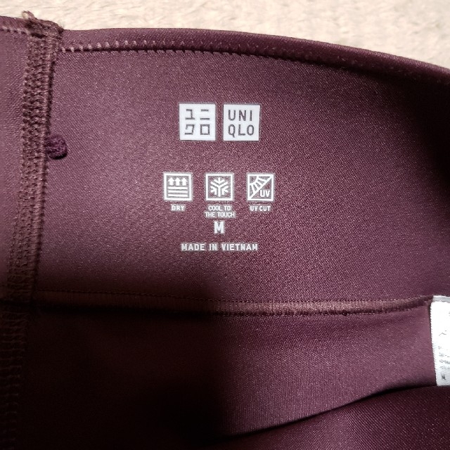 UNIQLO(ユニクロ)の未使用　ユニクロ　エアリズム　レギンス レディースのレッグウェア(レギンス/スパッツ)の商品写真