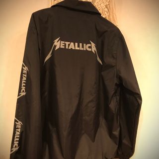 メタリカコーチジャケット　METALLICA(ナイロンジャケット)