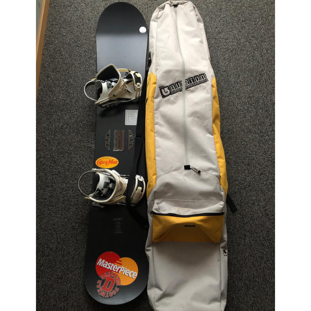 BURTON SEVEN 2003 154cm ビンディング+ケース付スポーツ/アウトドア