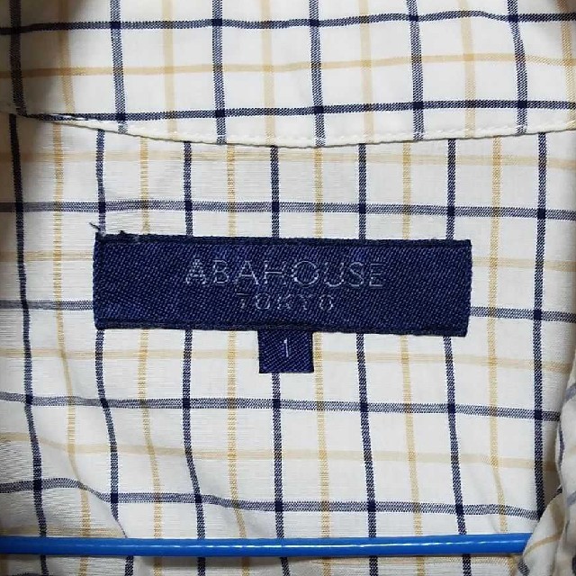 ABAHOUSE(アバハウス)のABAHOUSE チェックシャツ メンズのトップス(シャツ)の商品写真