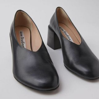値下Acne Studios アクネストゥディオズ パンプス 黒 ブラック 36