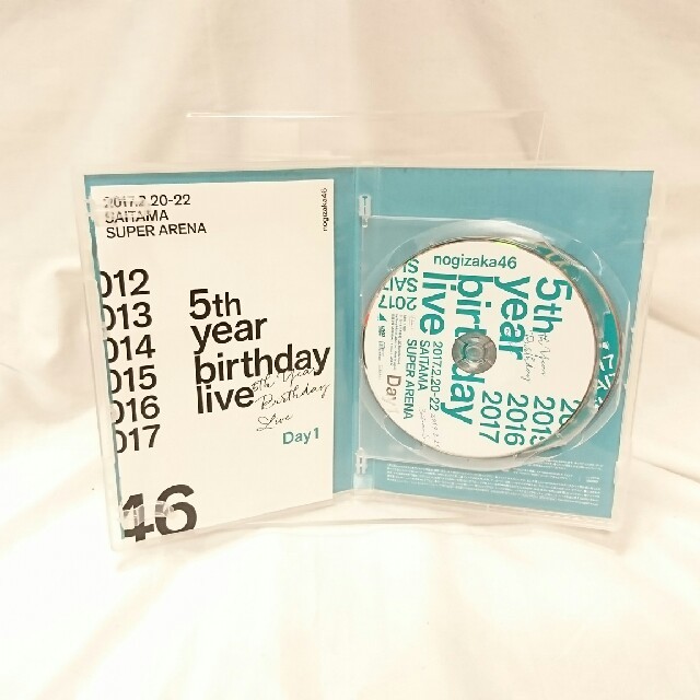 乃木坂46(ノギザカフォーティーシックス)の乃木坂46/5th YEAR BIRTHDAY LIVE DVD エンタメ/ホビーのDVD/ブルーレイ(ミュージック)の商品写真