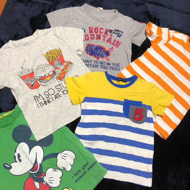 Tシャツ 5枚　トレーナー　2枚 キッズ/ベビー/マタニティのキッズ服男の子用(90cm~)(Tシャツ/カットソー)の商品写真